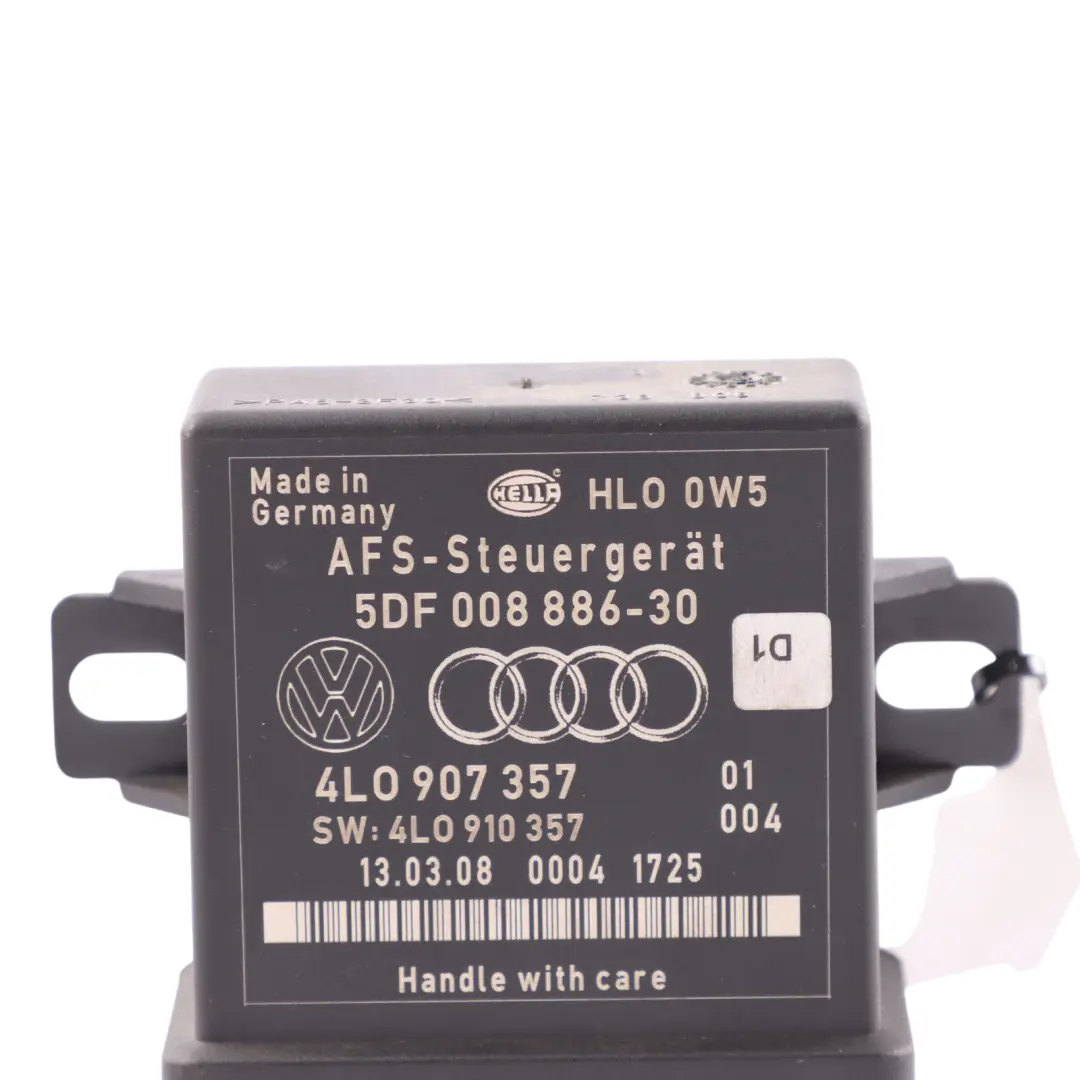 Audi Q7 4L Scheinwerfer Level Range Adjustment Modul Steuergerät - SKU 4L0907357 - Teilenummer 4L0907357