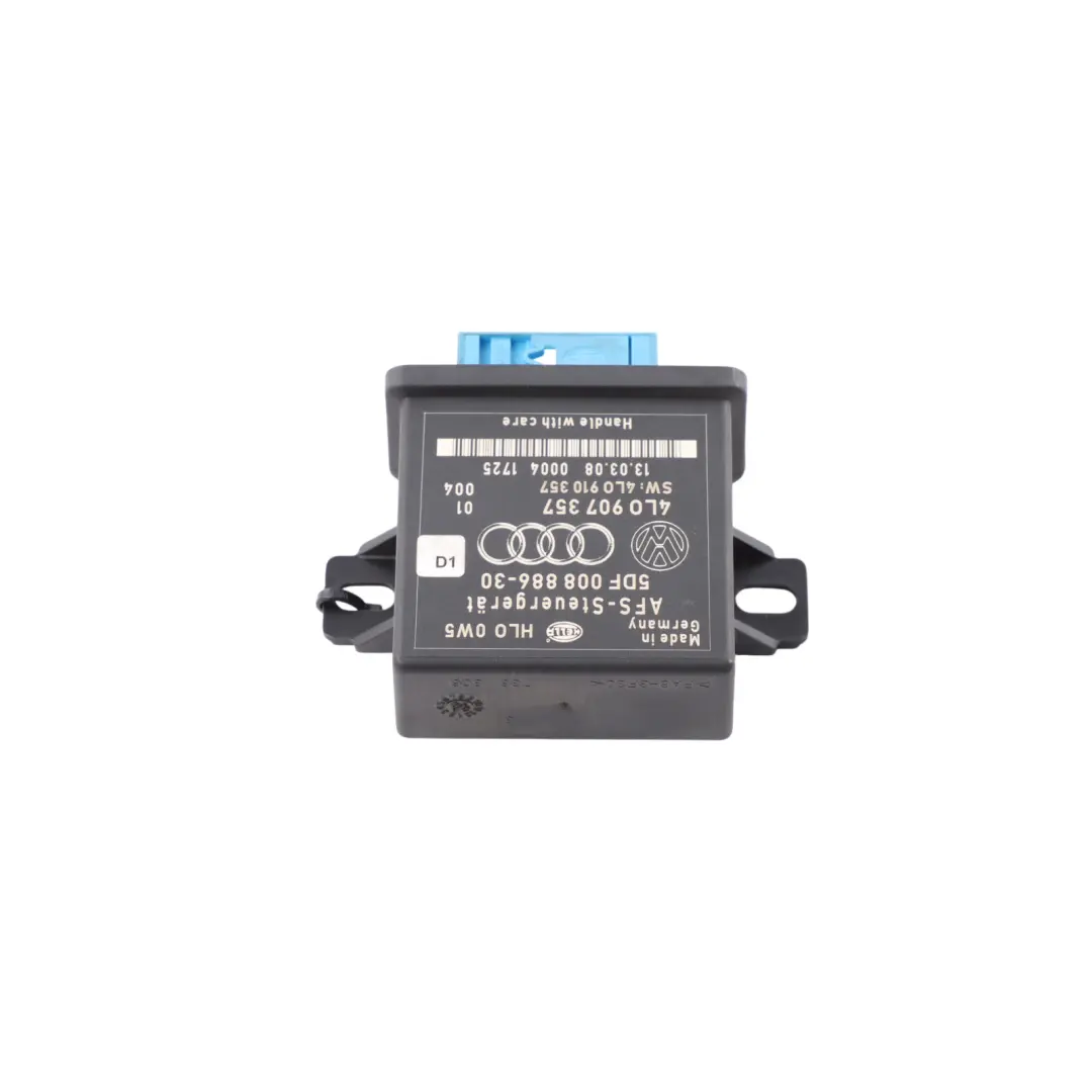 Module Commande De Réglage De La Plage De Niveau Des Phares pour Audi Q7 4L à propos du numéro de pièce 4L0907357 Audi Q7 4L Module Commande De Réglage De La Plage De Niveau Des Phares - SKU 4L0907357 - Numéro de pièce 4L0907357