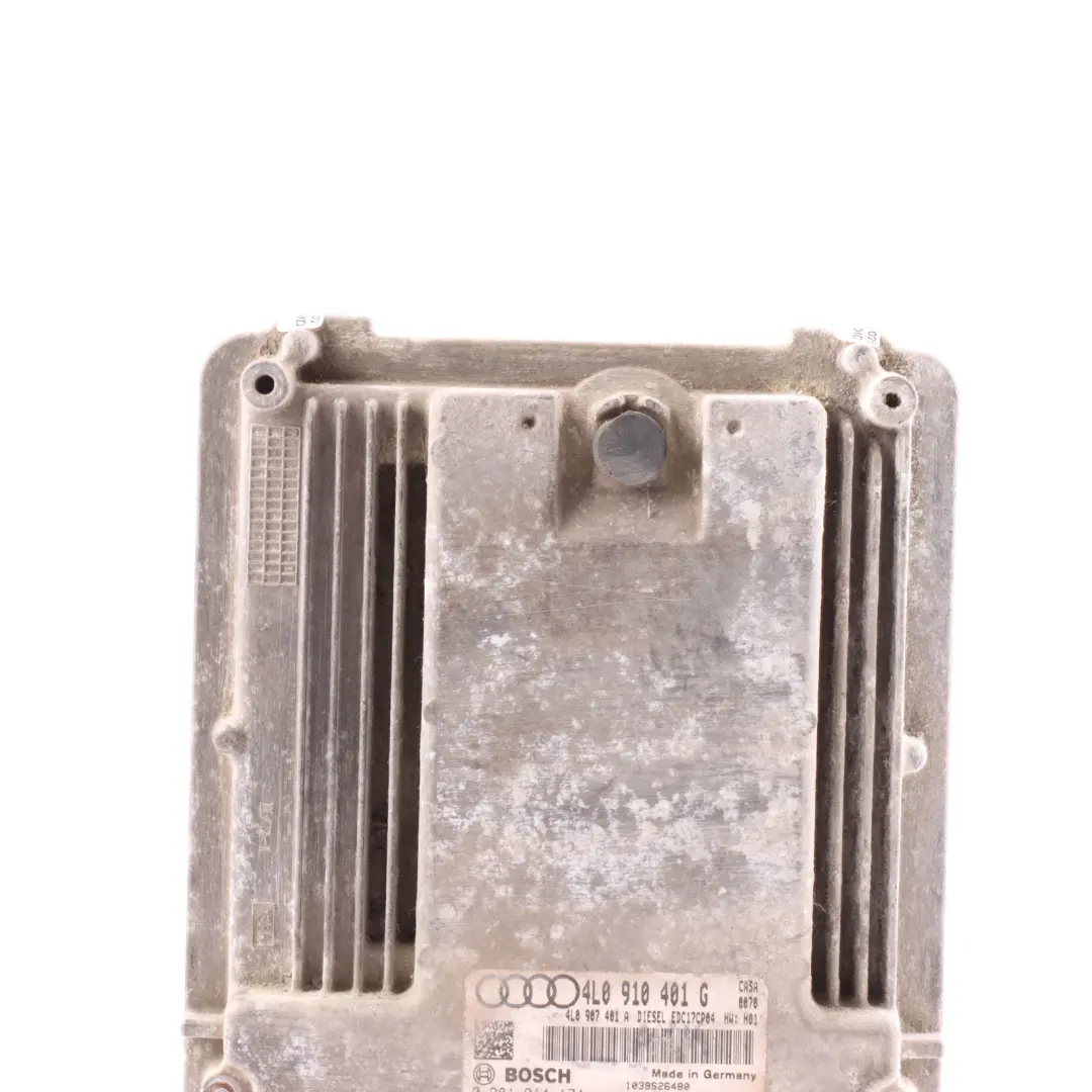 Audi Q7 4L 3.0 TDI CASA Quattro 240HP Engine Contol ECU Automatic - SKU 4L0910401G-2 - Part number 4L0910401G