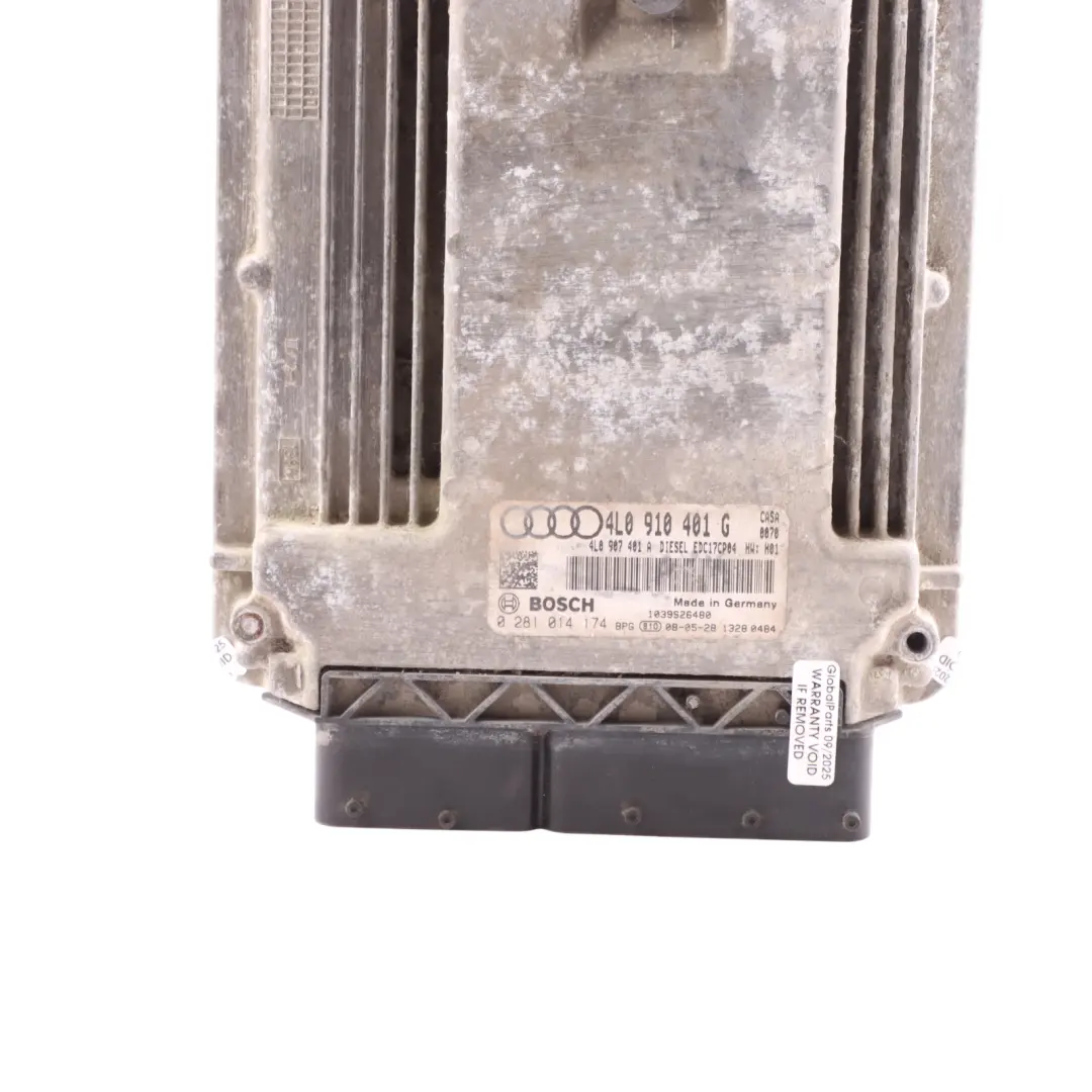 CASA Quattro 240HP Engine Contol ECU Automatic to Audi Q7 4L 3.0 TDI with Part number 4L0910401G Audi Q7 4L 3.0 TDI CASA Quattro 240HP Engine Contol ECU Automatic - SKU 4L0910401G-2 - Part number 4L0910401G