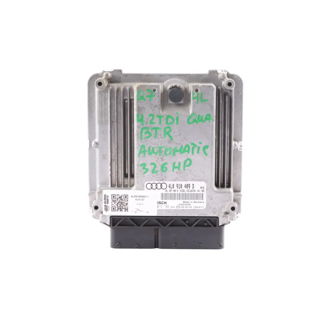 BTR 326HP Engine ECU Kit Set Key Automatic to Audi Q7 4L 4.2 TDI Quattro with Part number 4L0910409D Audi Q7 4L 4.2 TDI Quattro BTR 326HP Engine ECU Kit Set Key Automatic - SKU 4L0910409D-1 - Part number 4L0910409D