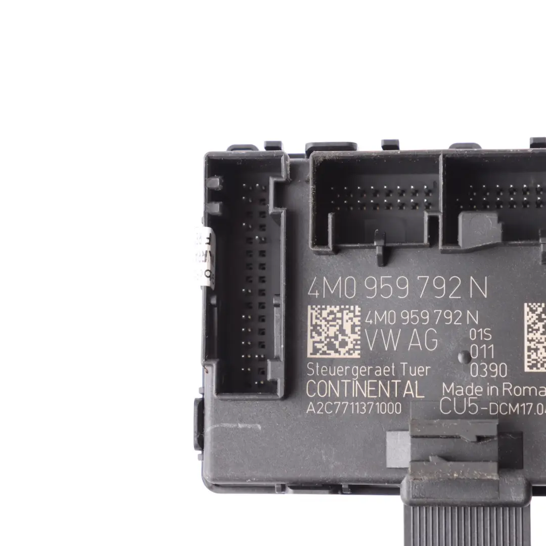 Door Module Control Unit Module ECU Front Passenger Side to Audi A5 F5 with Part number 4M0959792N Audi A5 F5 Door Module Control Unit Module ECU Front Passenger Side - SKU 4M0959792N - Part number 4M0959792N