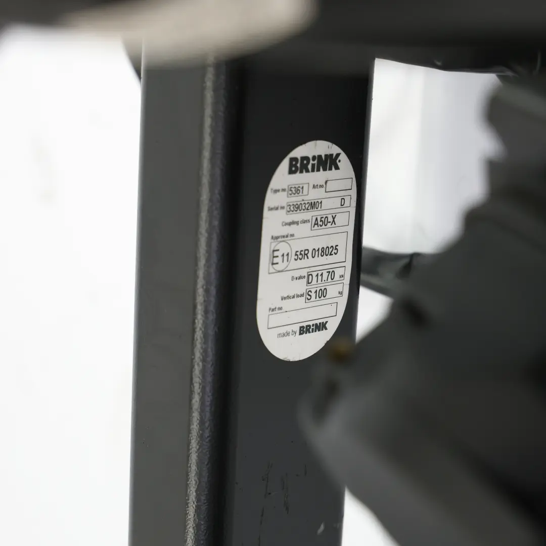 BMW X3 F25 Brink Gancio Di Traino Gancio Di Traino 536100 - SKU 5361-HOOK-BRINK - Numero di parte 5361-HOOK-BRINK