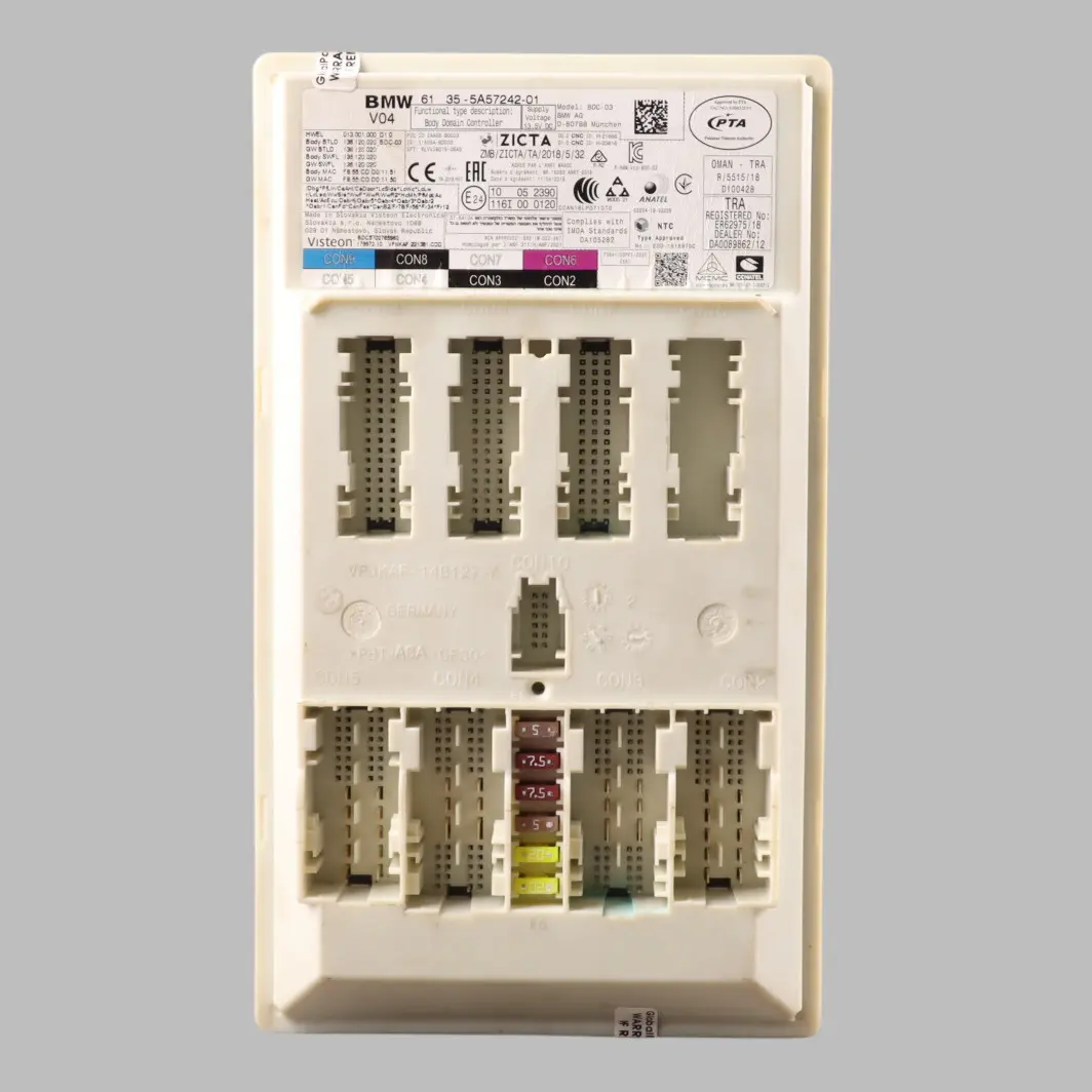 BMW F40 F44 Body Control Module ECU Control Unit Module - SKU 5A57242 - Part number 5A57242