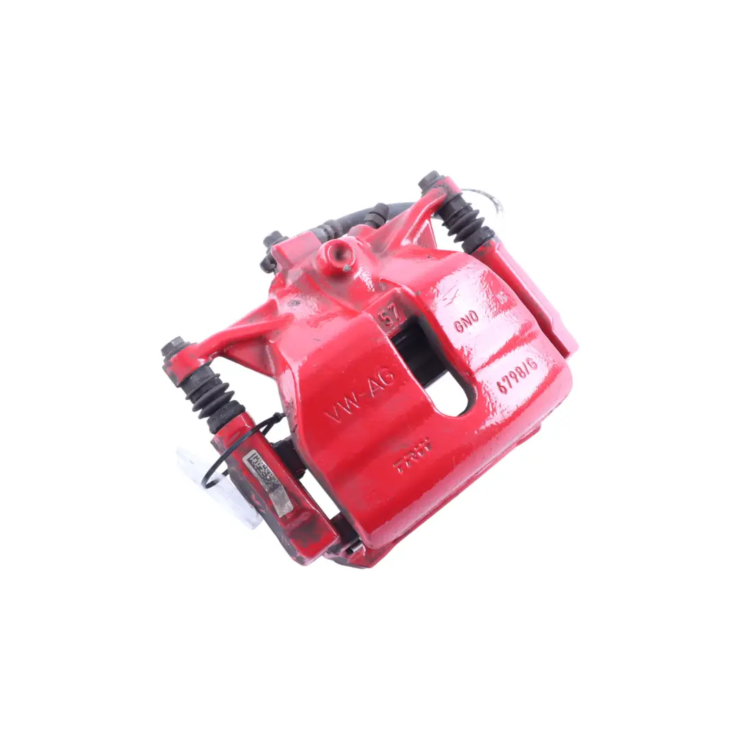 Front Brake Caliper Housing Left N/S Red to VW Volkswagen Polo VI GTI with Part number 5G0615123C VW Volkswagen Polo VI GTI Front Brake Caliper Housing Left N/S Red - SKU 5G0615123C - Part number 5G0615123C