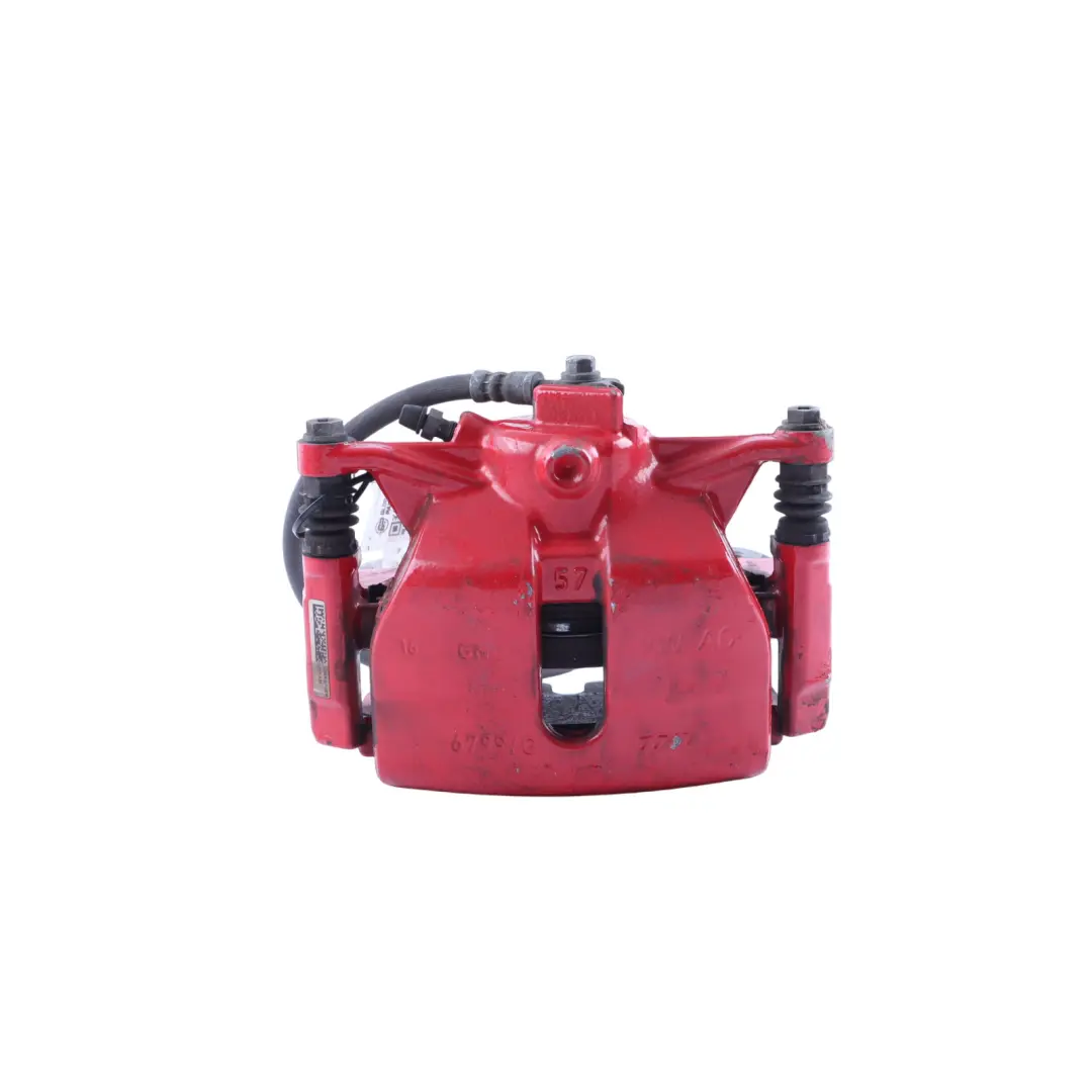 Volkswagen Polo VI GTI Golf Mk7 Pinza Freno Anteriore Destra Rossa - SKU 5G0615124C - Numero di parte 5G0615124C