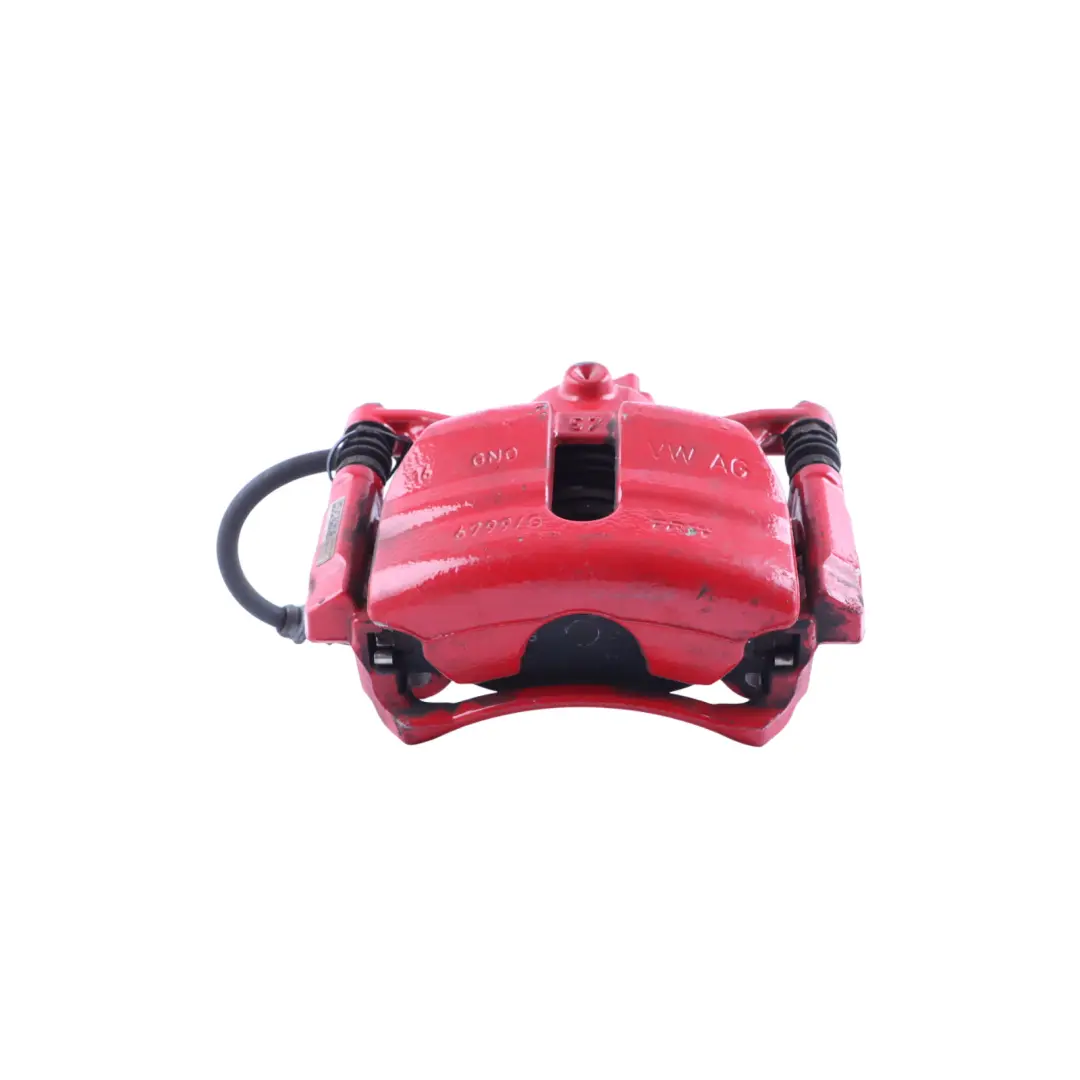 VW Volkswagen Polo VI GTI Front Brake Caliper Housing Right O/S Red - SKU 5G0615124C - Part number 5G0615124C