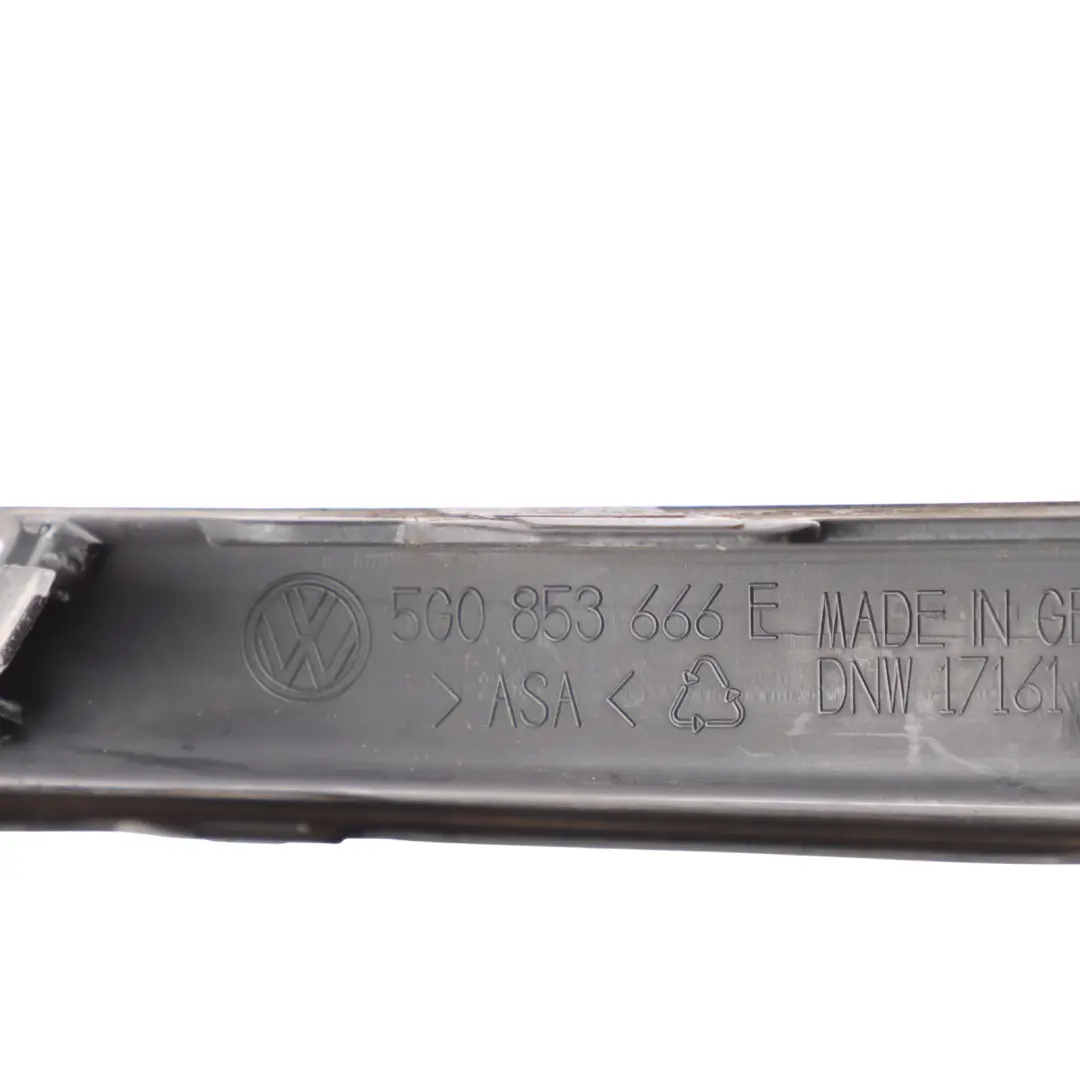Volkswagen Golf Mk7 5G Front Bumper Fog light Grille Cover Left N/S - SKU 5G0853665E - Part number 5G0853665E