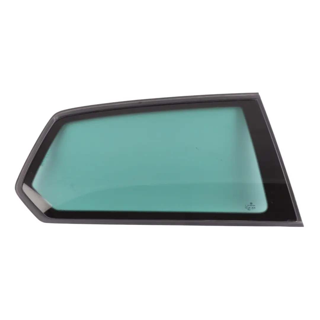 5G 3D Rear Quarter Glass Fixed Tinted Right O/S to VW Volkswagen Golf with Part number 5G3845042D VW Volkswagen Golf 5G 3D Rear Quarter Glass Fixed Tinted Right O/S - SKU 5G3845042D - Part number 5G3845042D
