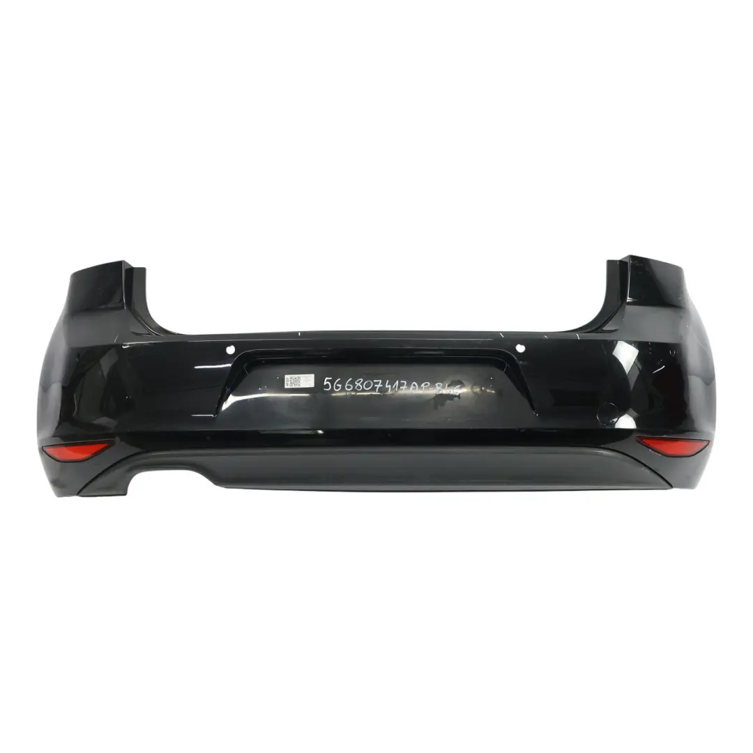 Volkswagen VW Golf 7 Tylny Zderzak Osłona Panel Czarny - 041 - SKU 5G6807417AP-BLC - Numer Części 5G6807417AP