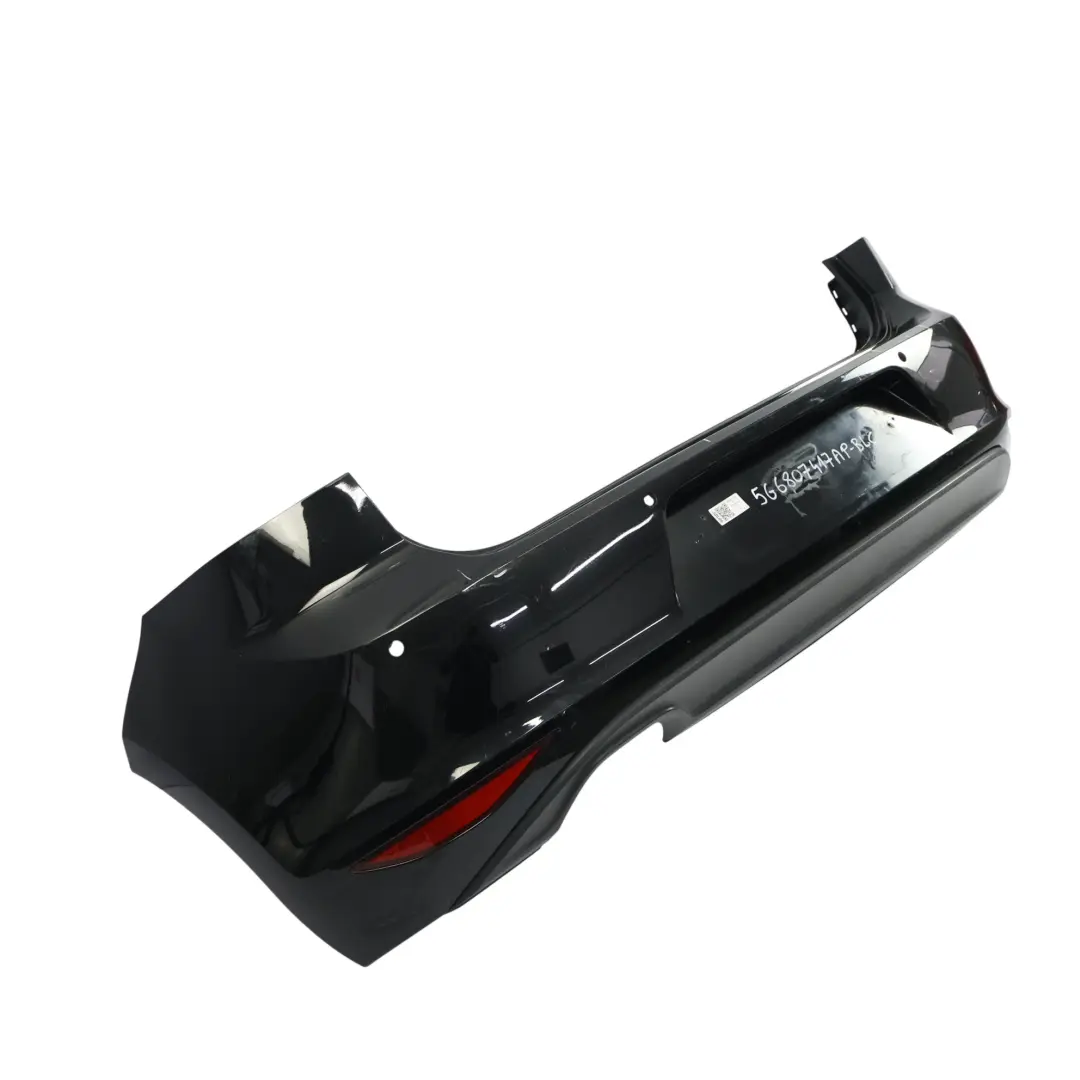 Volkswagen VW Golf Mk7 Bumper Rear Trim Panel Covering Black - 041 - SKU 5G6807417AP-BLC - Part number 5G6807417AP