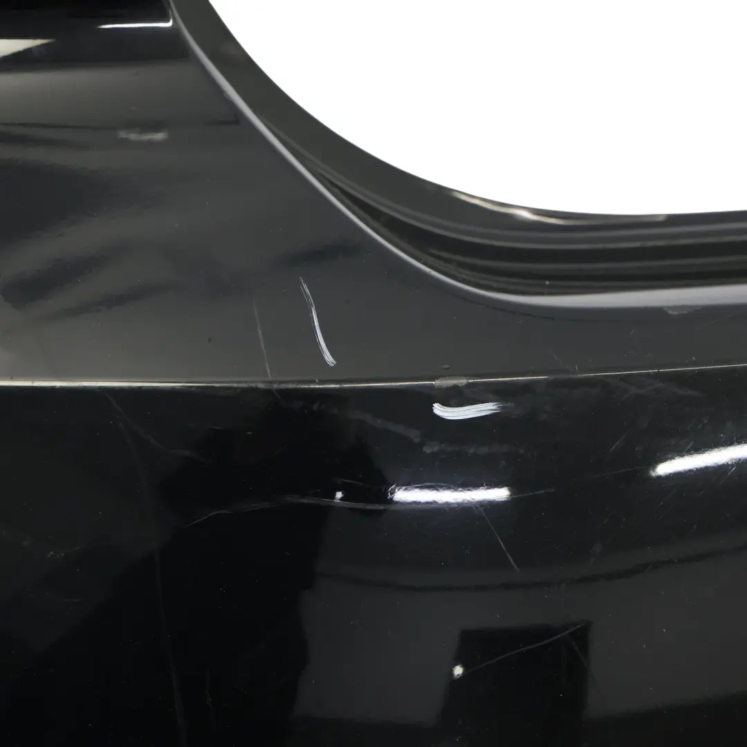 Bumper Rear Trim Panel Covering Black - 041 to Volkswagen VW Golf Mk7 with Part number 5G6807417AP Volkswagen VW Golf Mk7 Bumper Rear Trim Panel Covering Black - 041 - SKU 5G6807417AP-BLC - Part number 5G6807417AP