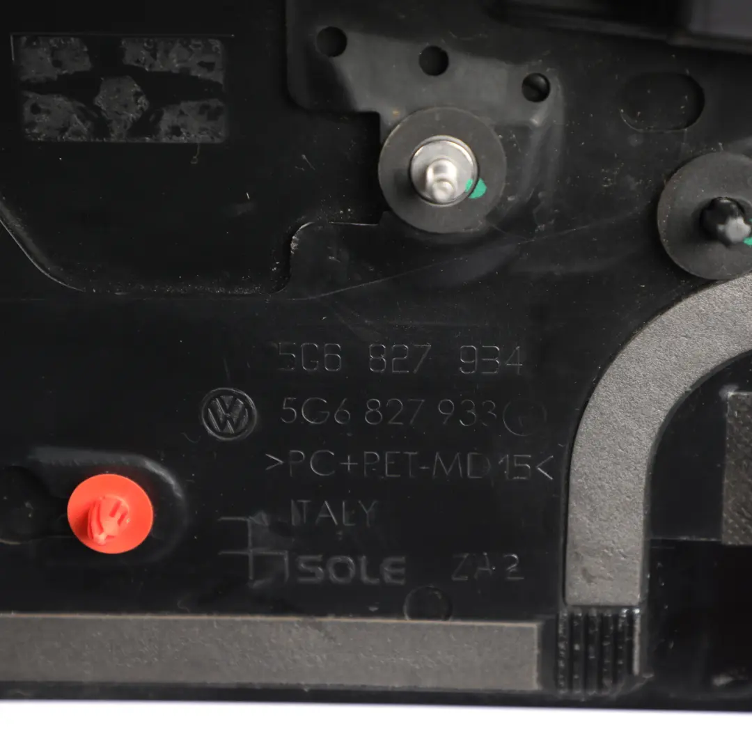 Spoiler Tailgate Trunk Roof Black - 041 to Volkswagen Golf Mk7 Rear with Part number 5G6827936C Volkswagen Golf Mk7 Rear Spoiler Tailgate Trunk Roof Black - 041 - SKU 5G6827936C-BLC - Part number 5G6827936C