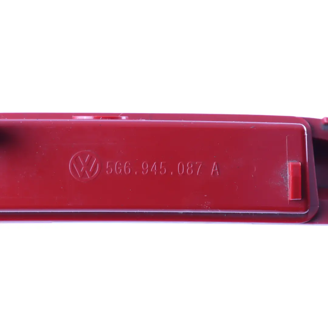 5G Rear Tailgate Boot Third Brake Light Lamp to Volkswagen Golf Mk7 with Part number 5G6945087A Volkswagen Golf Mk7 5G Rear Tailgate Boot Third Brake Light Lamp - SKU 5G6945087A - Part number 5G6945087A