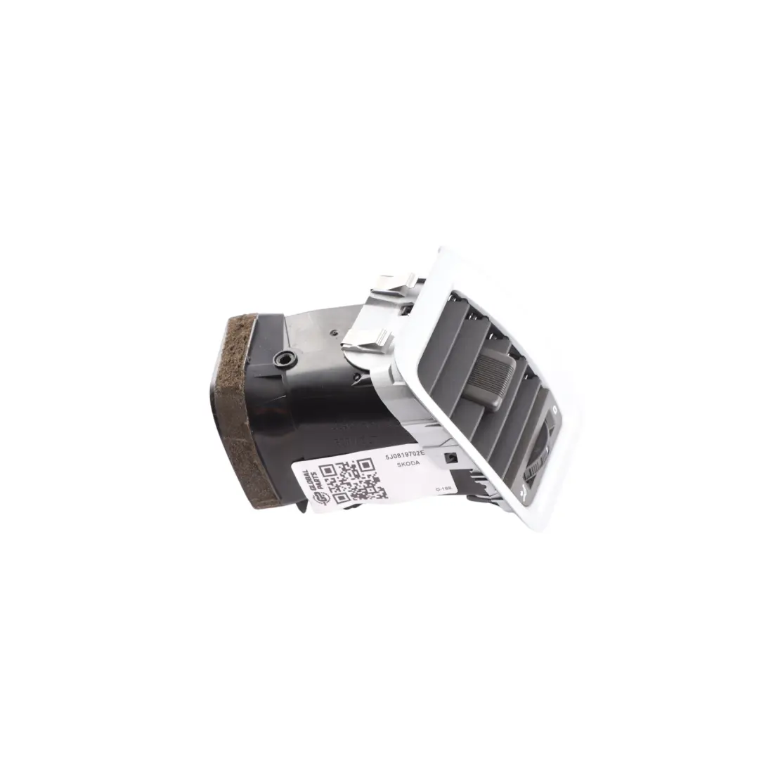 Skoda Fabia 5J Front Air Vent Kanal Trim Armaturenbrett Panel Rechts - SKU 5J0819702E - Teilenummer 5J0819702E