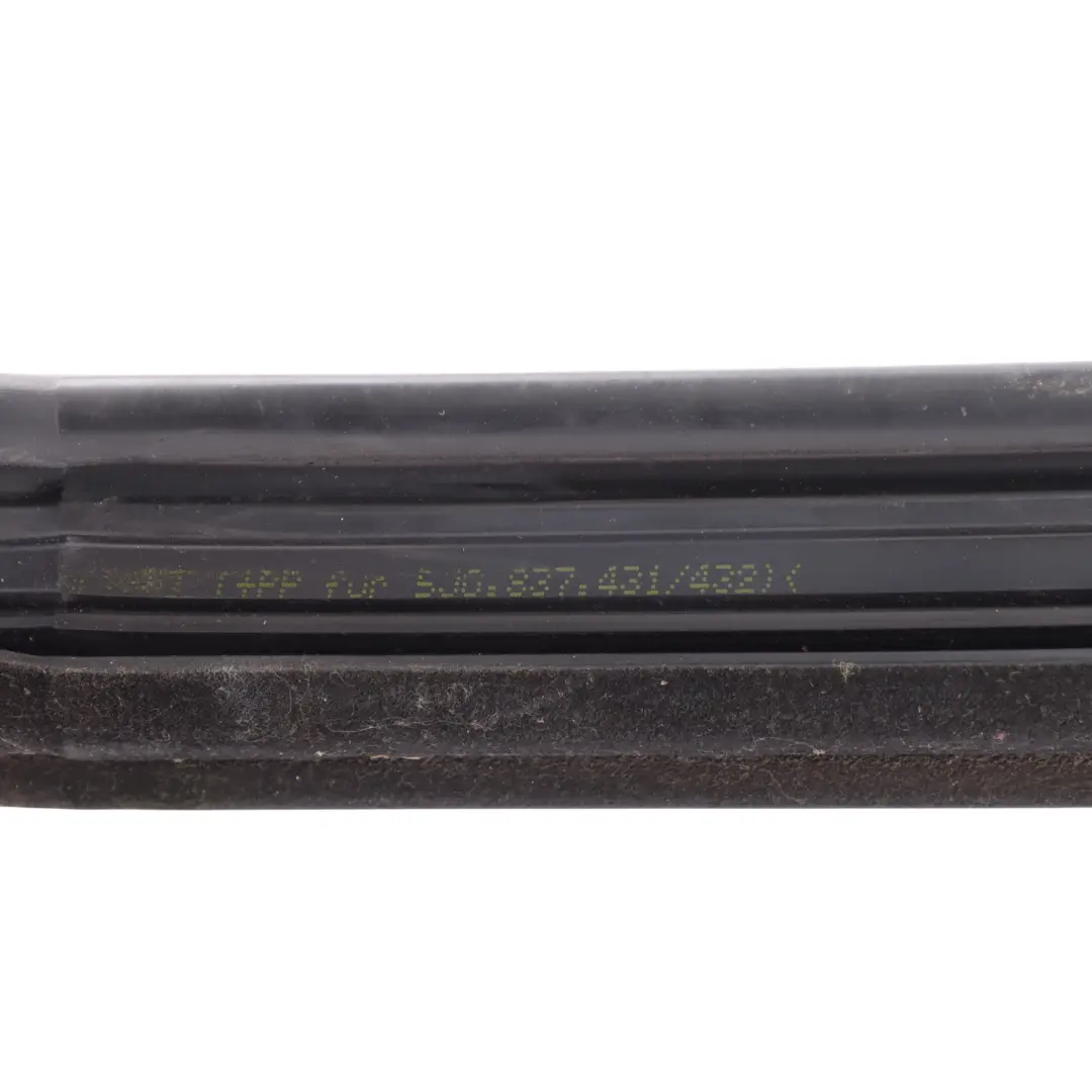 Skoda Fabia 5J Front Door Window Guide Seal Gasket Light N/S - SKU 5J0837431F - Part number 5J0837431F
