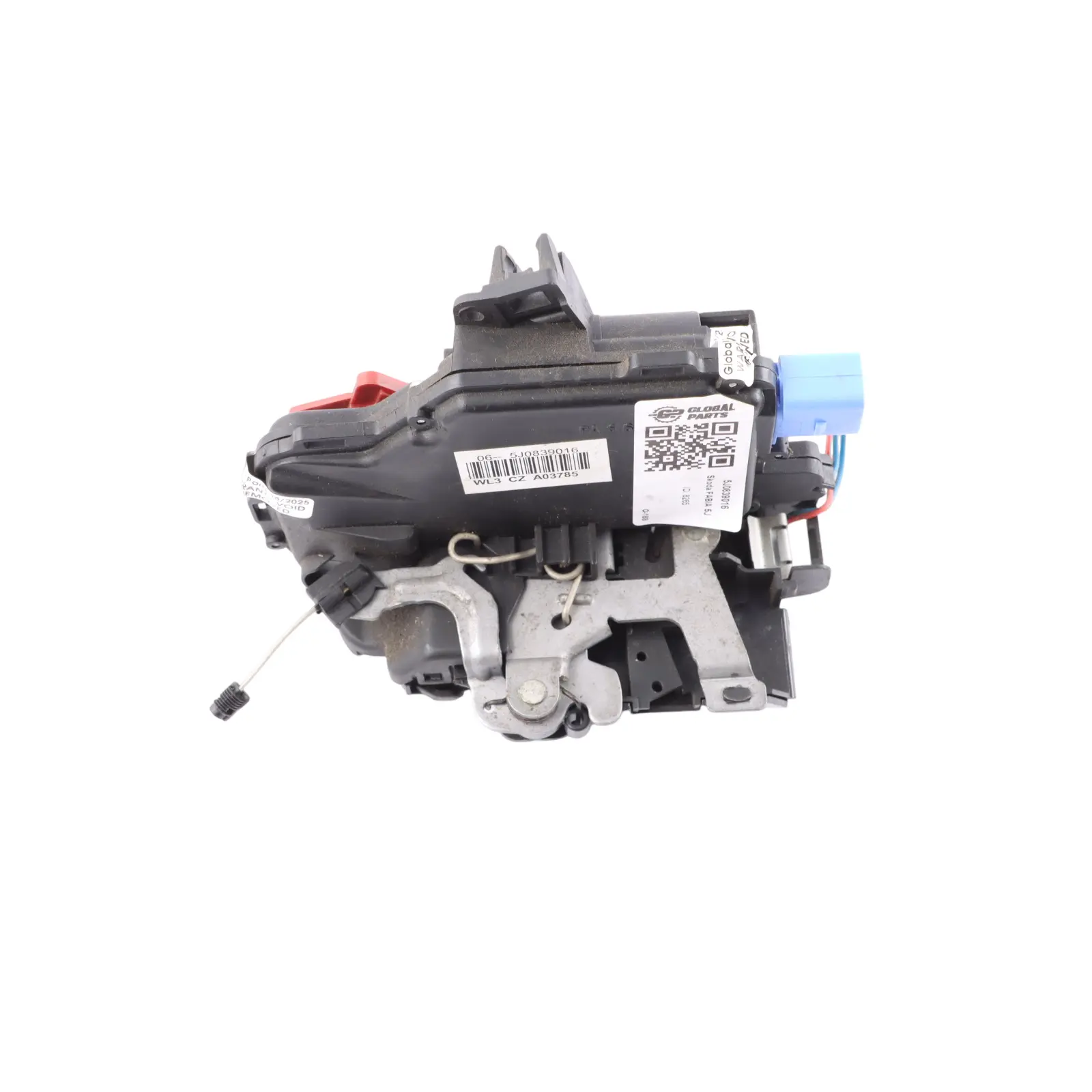 Skoda Fabia 5J Rear Door Lock Latch Catch Release Right O/S 5J0839016