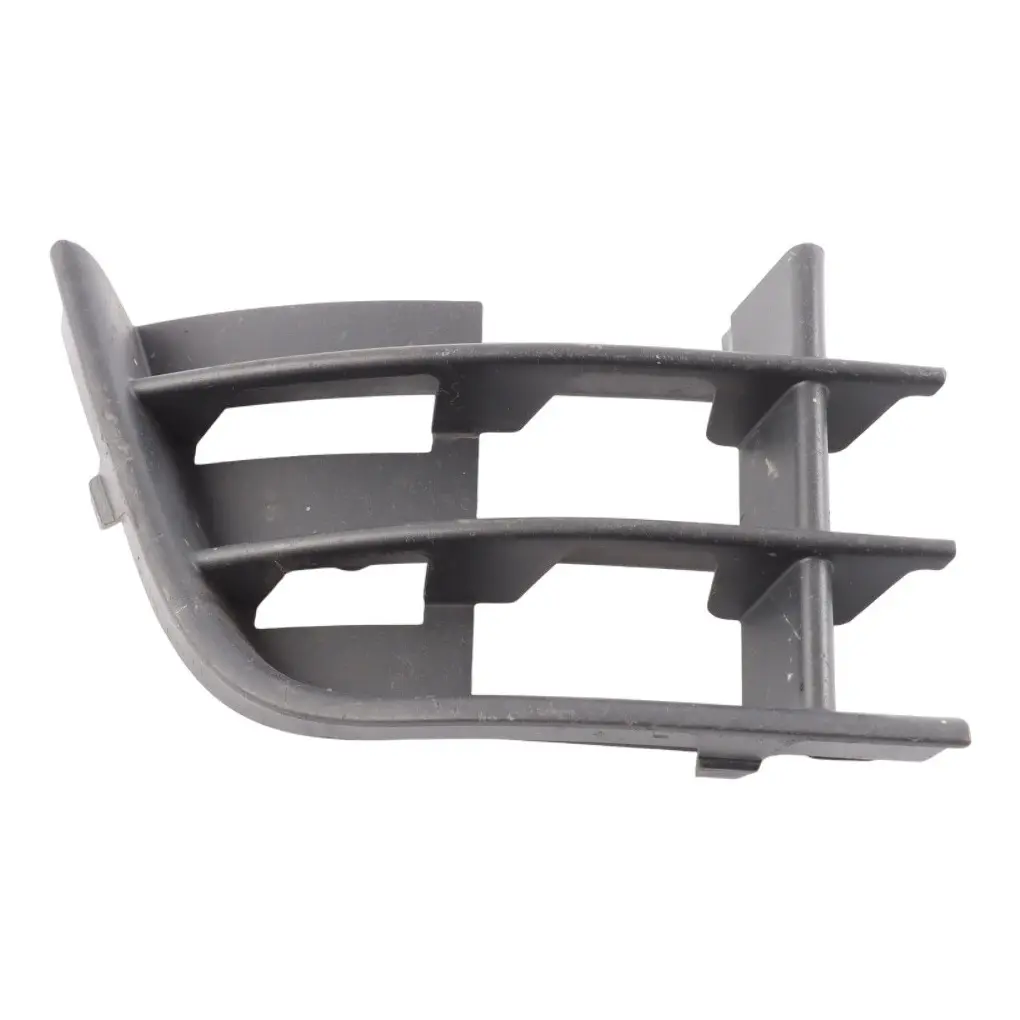 Skoda Fabia 5J Front Bumper Grille Trim Panel Cover Right O/S Black 5J0853666A