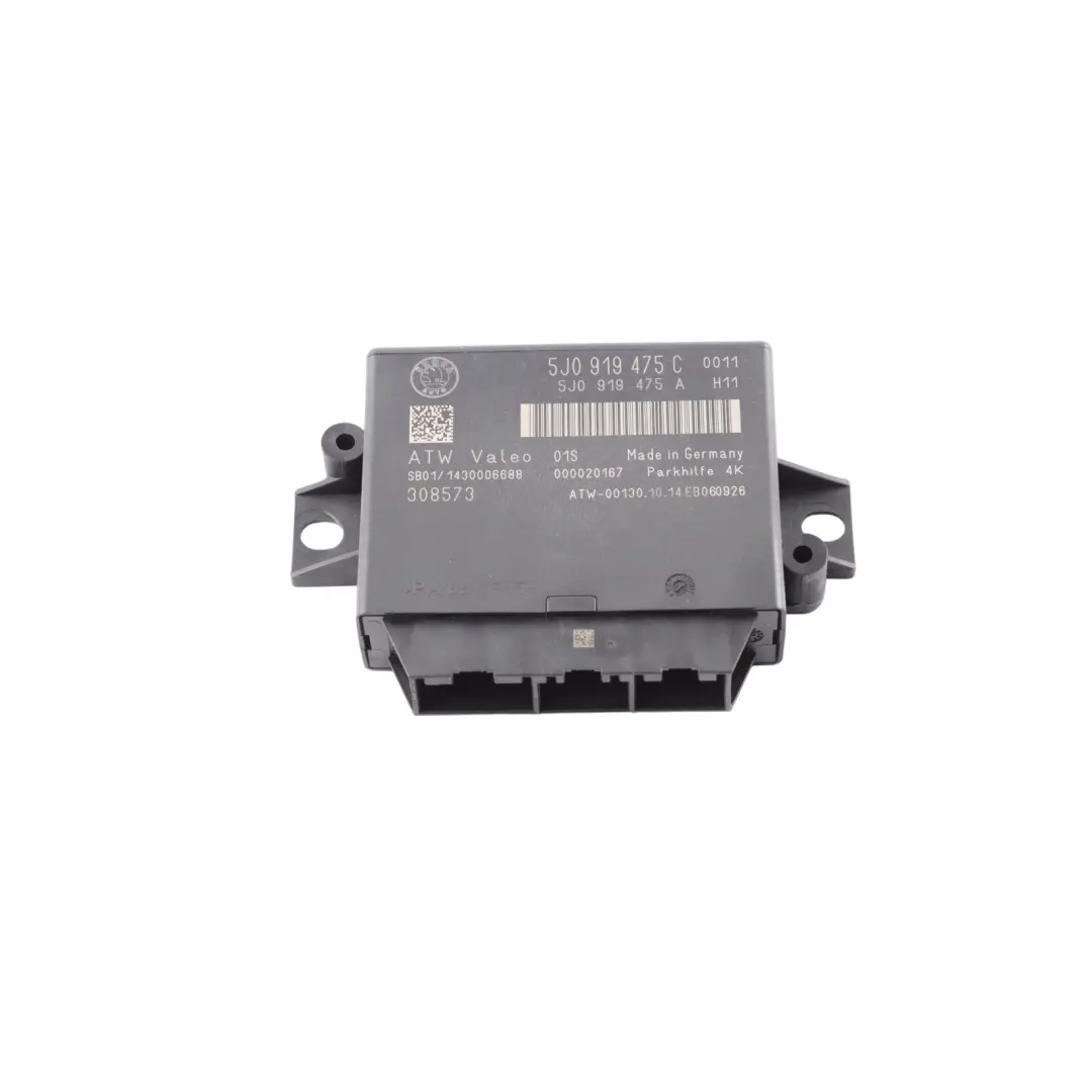 Parking Aid Control Unit Module PDC Controller to Skoda Yeti 5L with Part number 5J0919475C Skoda Yeti 5L Parking Aid Control Unit Module PDC Controller - SKU 5J0919475C - Part number 5J0919475C