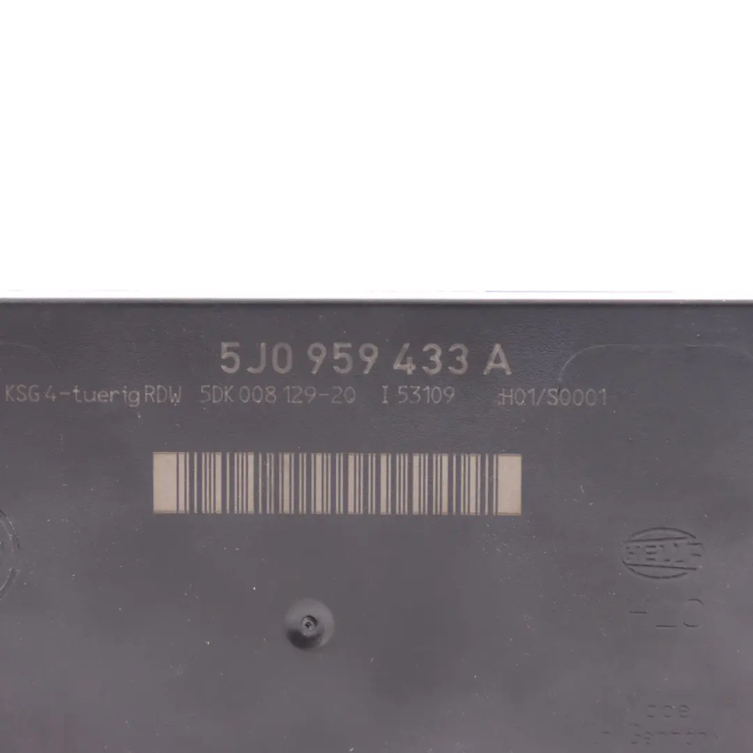 Unité Commande Module Confort Corps pour Skoda Fabia 5J Roomster à propos du numéro de pièce 5J0959433A Skoda Fabia 5J Roomster Unité Commande Module Confort Corps - SKU 5J0959433A - Numéro de pièce 5J0959433A