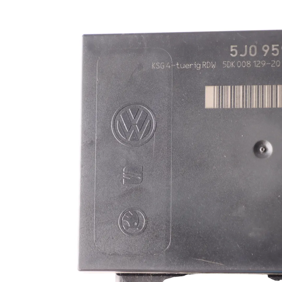 Skoda Fabia 5J Roomster Unità Controllo Modulo Comfort Carrozzeria - SKU 5J0959433A - Numero di parte 5J0959433A