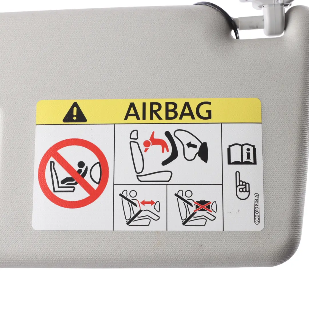 Sun Blind Visor Mirror Panel Left N/S to Skoda Yeti 5L with Part number 5J2857551AJ Skoda Yeti 5L Sun Blind Visor Mirror Panel Left N/S - SKU 5J2857551AJ - Part number 5J2857551AJ