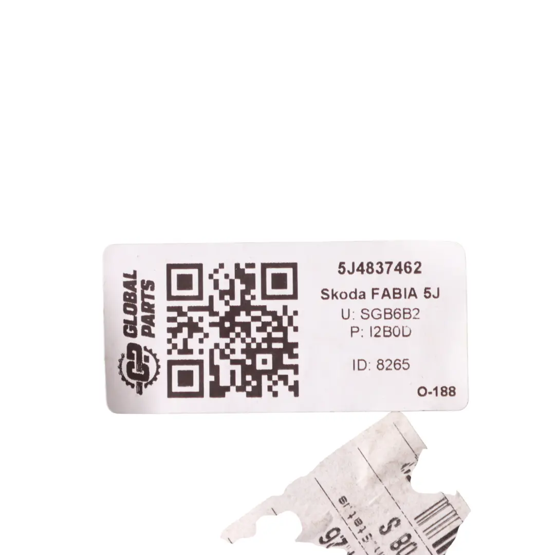 Window Lifter Regulator Mechanism Front Right O/S to Skoda Fabia 5J with Part number 5J4837462 Skoda Fabia 5J Window Lifter Regulator Mechanism Front Right O/S - SKU 5J4837462-1 - Part number 5J4837462