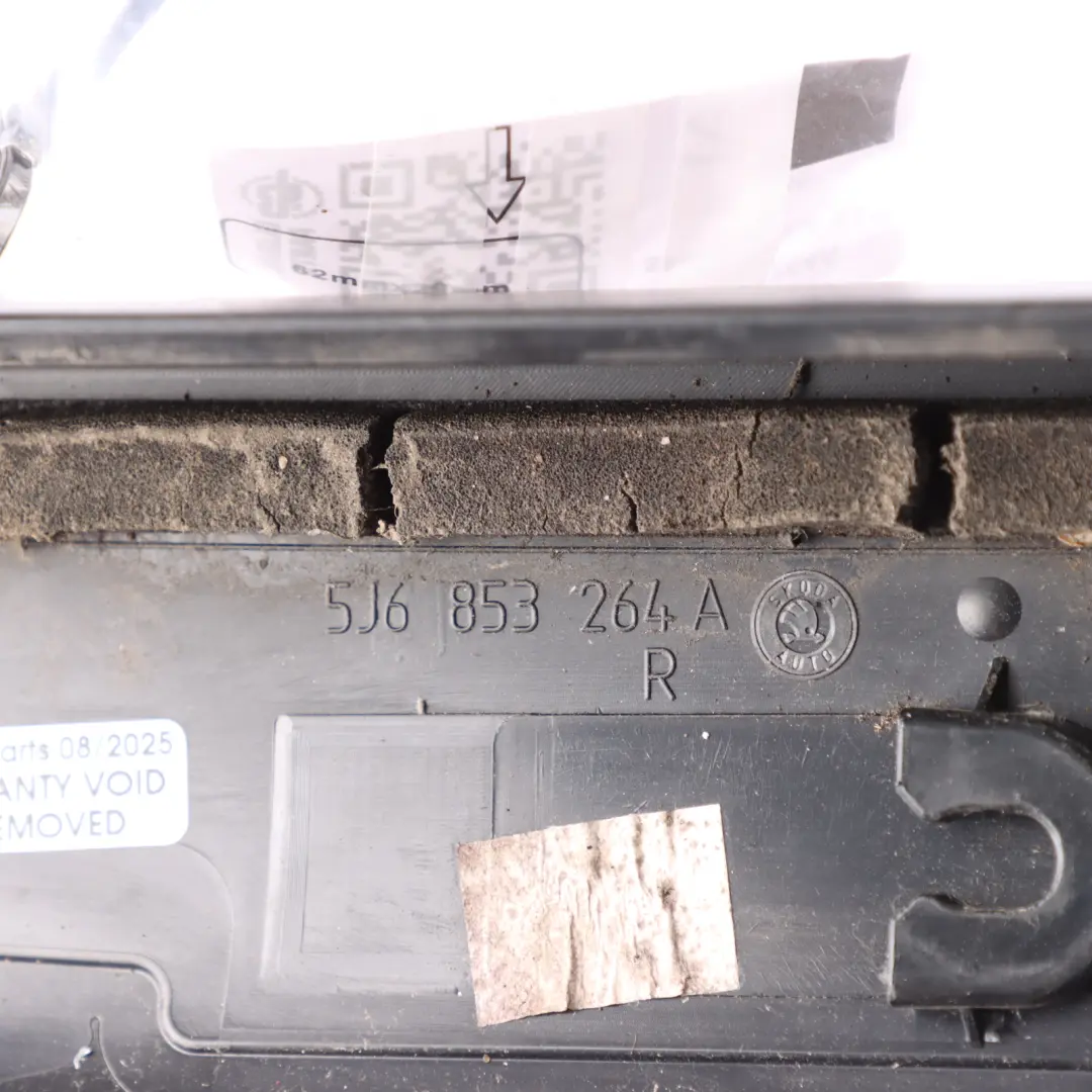 Front A Column Pillar Outer Cover Trim Panel Right O/S to Skoda Fabia 5J with Part number 5J6853264A Skoda Fabia 5J Front A Column Pillar Outer Cover Trim Panel Right O/S - SKU 5J6853264A - Part number 5J6853264A