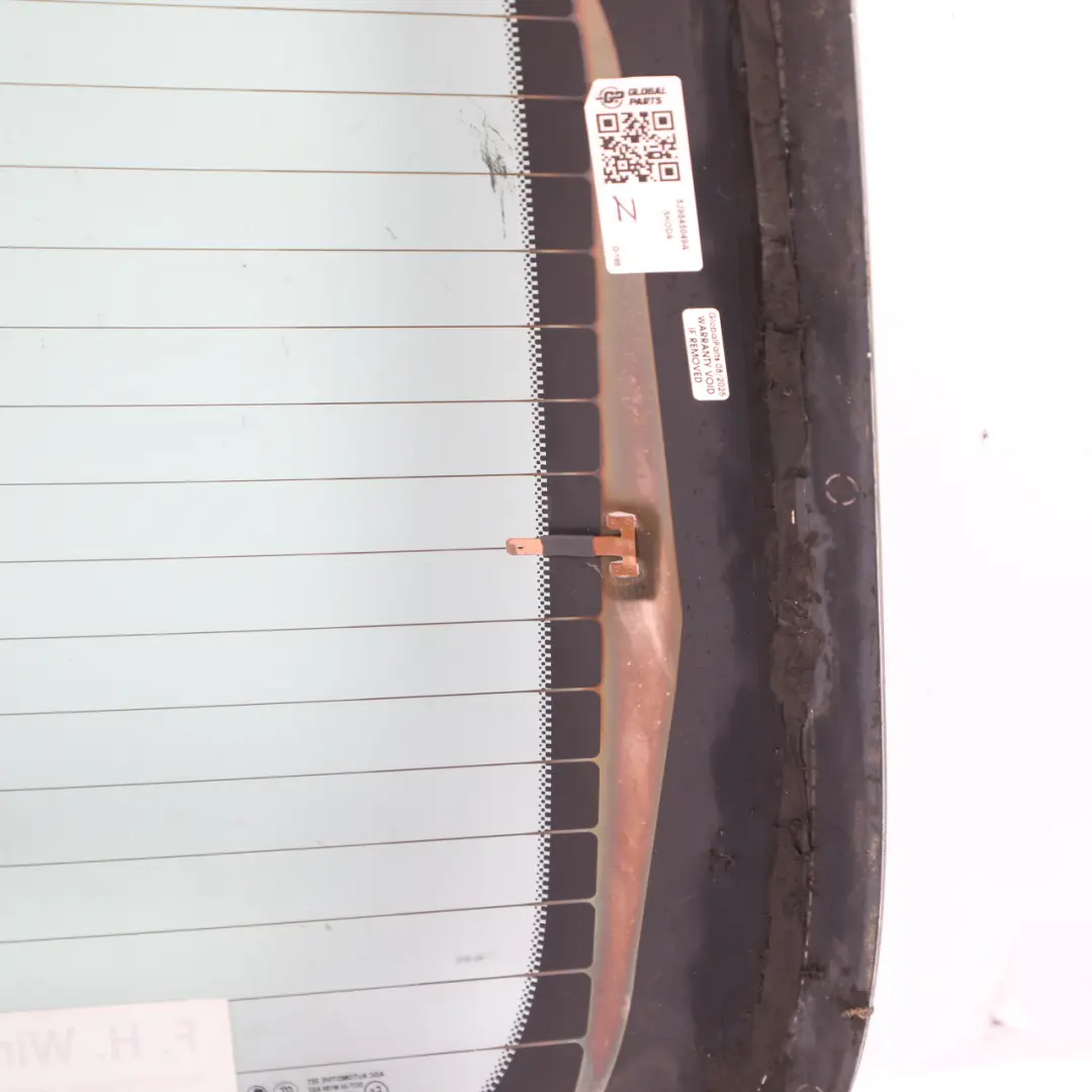 Window Glass AS2 Tinted to Skoda Fabia 5J Rear Tailgate with Part number 5J9845049A Skoda Fabia 5J Rear Tailgate Window Glass AS2 Tinted - SKU 5J9845049A - Part number 5J9845049A