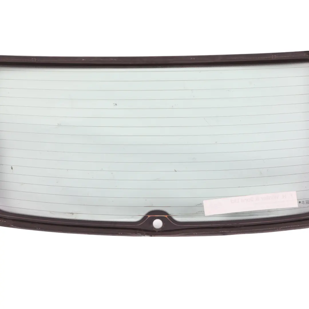 Skoda Fabia 5J Rear Tailgate Window Glass AS2 Tinted - SKU 5J9845049A - Part number 5J9845049A