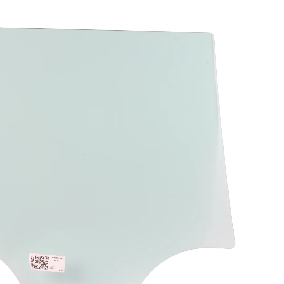 Door Window Glass Side Green Rear Left N/S AS2 to Skoda Fabia 5J with Part number 5J9845205A Skoda Fabia 5J Door Window Glass Side Green Rear Left N/S AS2 - SKU 5J9845205A - Part number 5J9845205A