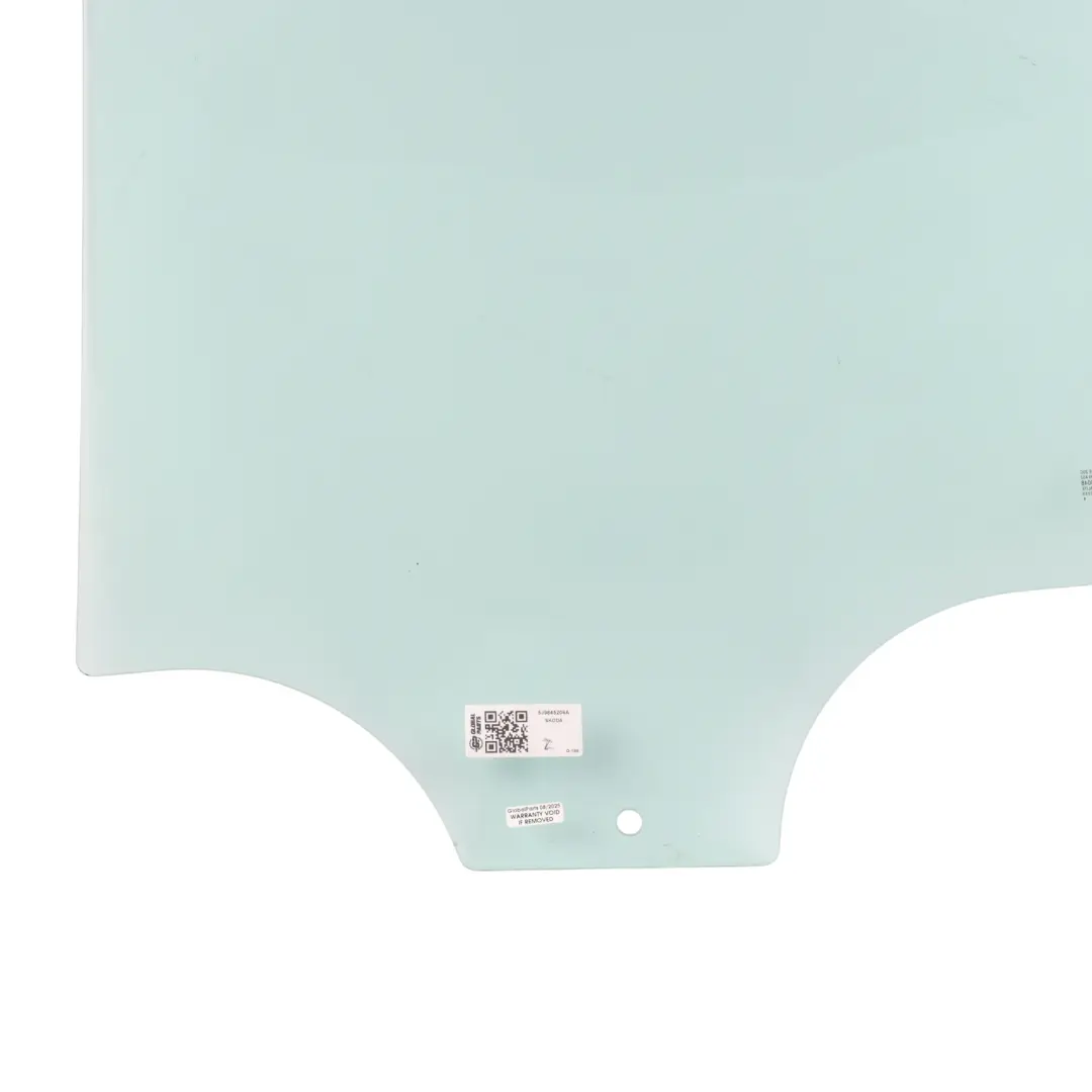 Skoda Fabia 5J Door Window Glass Side Green Rear Right O/S AS2 - SKU 5J9845206A - Part number 5J9845206A