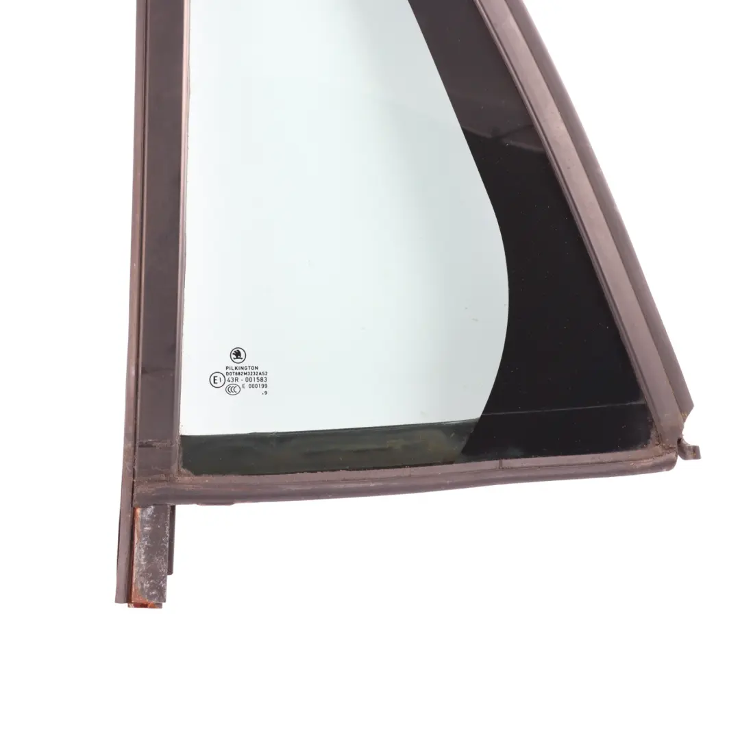 Skoda Fabia Mk2 Rear Door Window Glas Fixed Guide Seal Left N/S AS2 - SKU 5J9845209N - Part number 5J9845209N