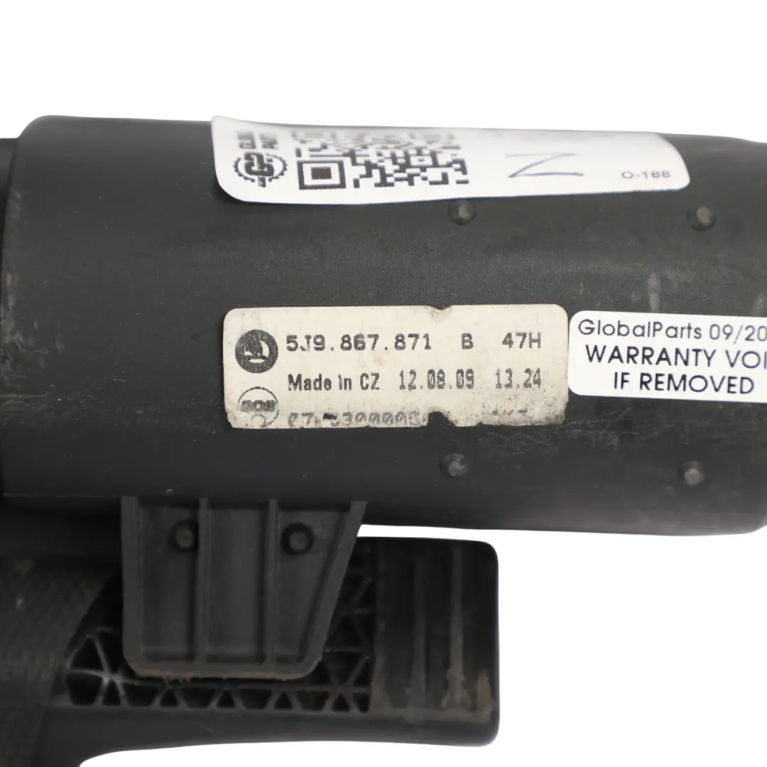 Roller Blind Trunk Parcel Shelf Roller Cover Black to Skoda Fabia 5J Estate with Part number 5J9867871B Skoda Fabia 5J Estate Roller Blind Trunk Parcel Shelf Roller Cover Black - SKU 5J9867871B - Part number 5J9867871B