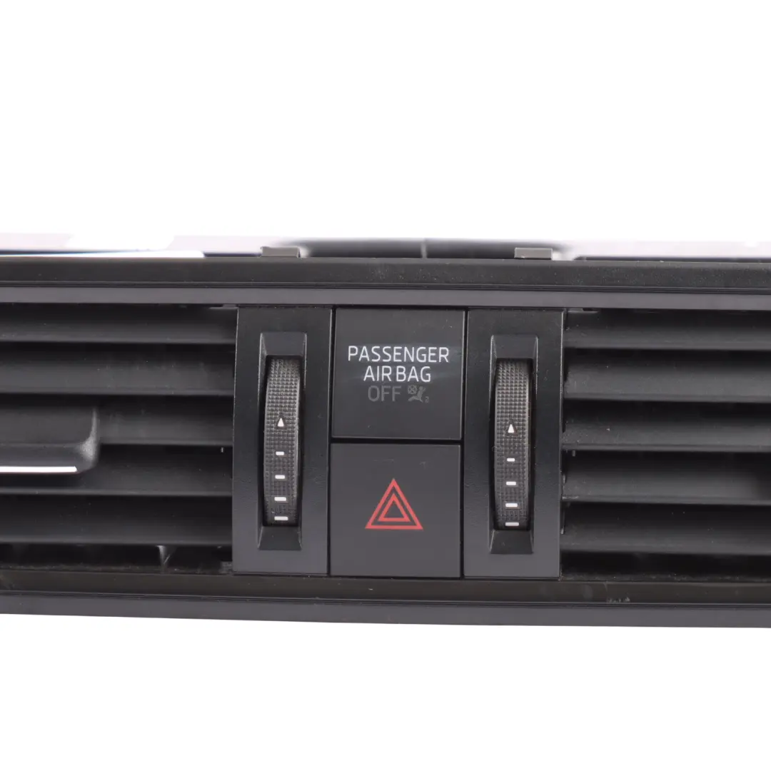 Centre Dashboard Air Vent Panel Nozzle Trim Black to Skoda Rapid NH1 with Part number 5JA820951C Skoda Rapid NH1 Centre Dashboard Air Vent Panel Nozzle Trim Black - SKU 5JA820951C - Part number 5JA820951C