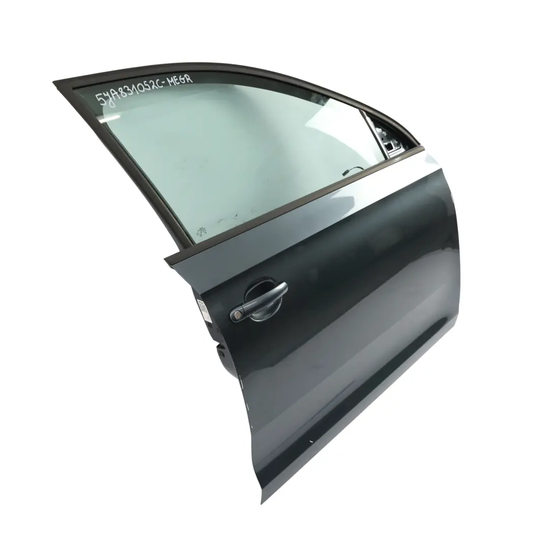 Skoda Rapid NH1 Door Front Right O/S Metal Grey Metallic - F7Y - SKU 5JA831052C-MEGR - Part number 5JA831052C