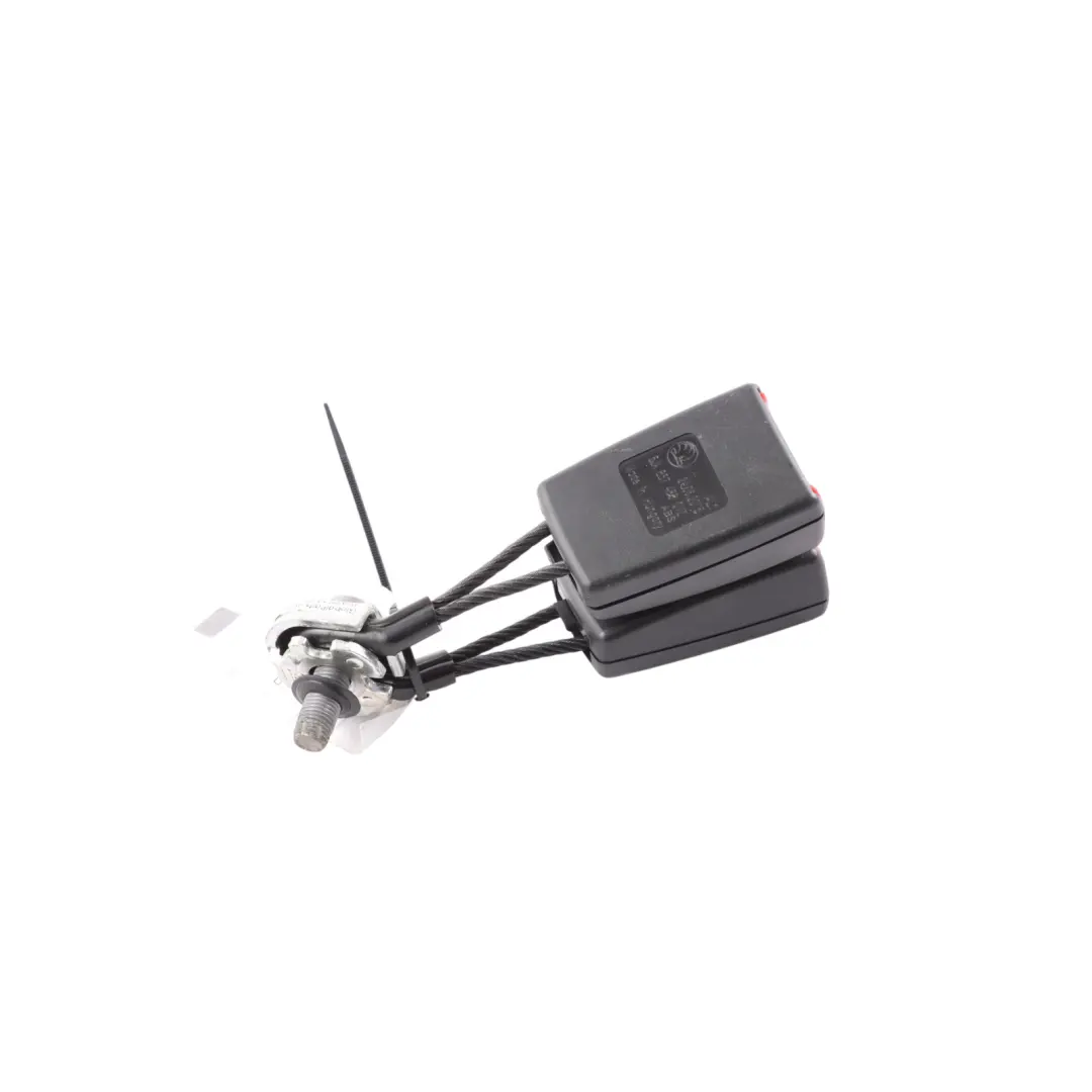 Skoda Rapid NH1 Seat Toledo Mk4 Rear Double Seat Belt Buckle Centre - SKU 5JA857488 - Part number 5JA857488