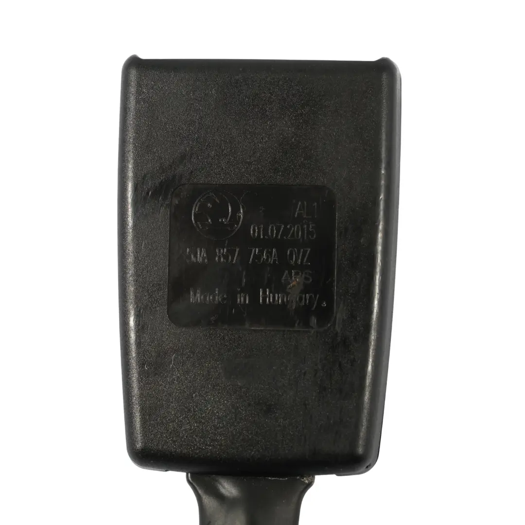 Skoda Rapid NH1 Toledo Mk4 Fibbia Cintura Sicurezza Anteriore Destra - SKU 5JA857756A - Numero di parte 5JA857756A