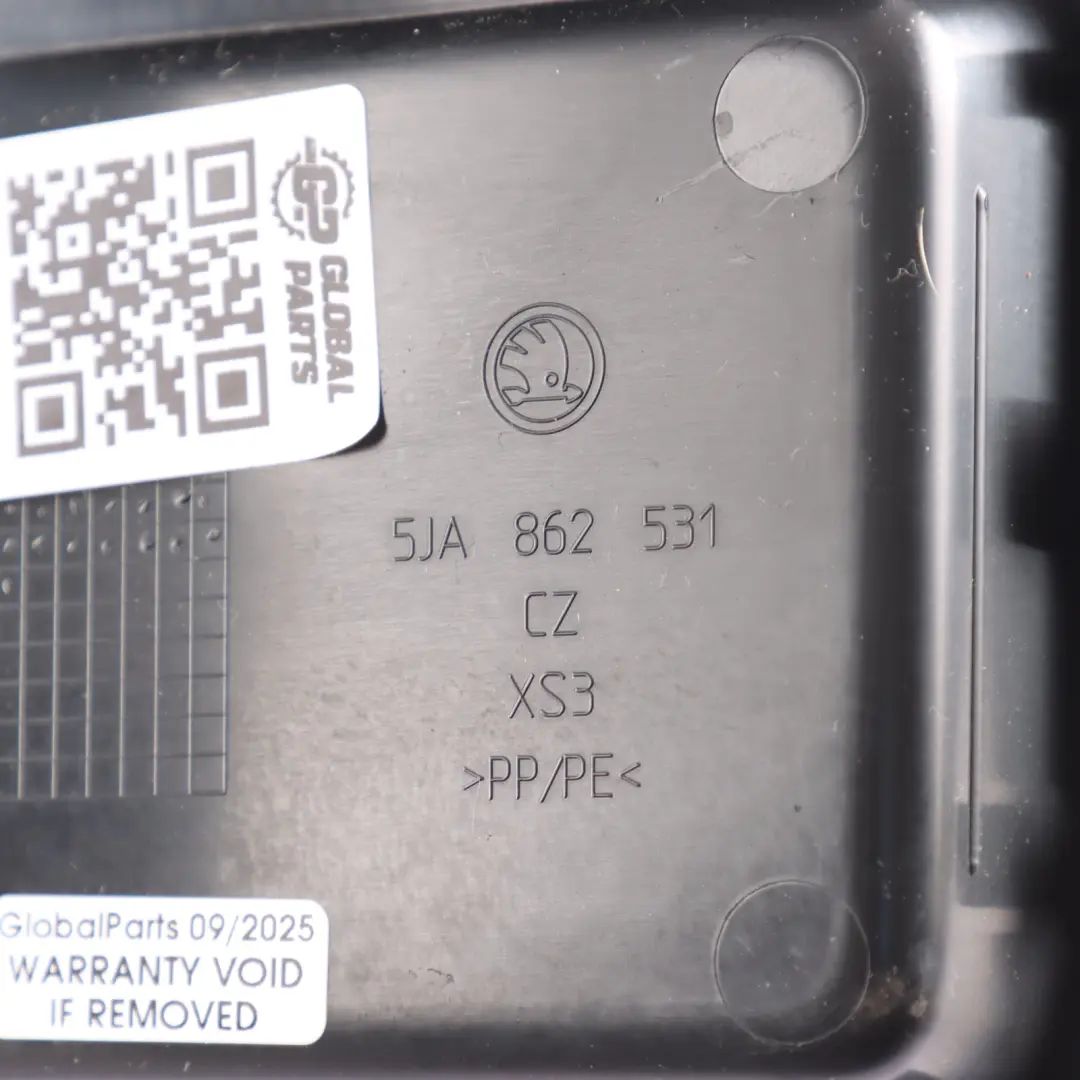 Skoda Rapid NH1 Seat Toledo Mk4 Rear Centre Console Cup Holder Storage - SKU 5JA862531 - Part number 5JA862531