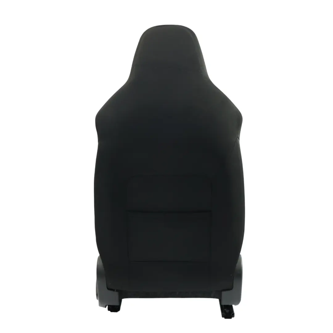 Skoda Rapid NH1 Vorder Sitz Beheizt Stoff Satine Schwarz Silber Links - SKU 5JA881805FQ - Teilenummer 5JA881805FQ