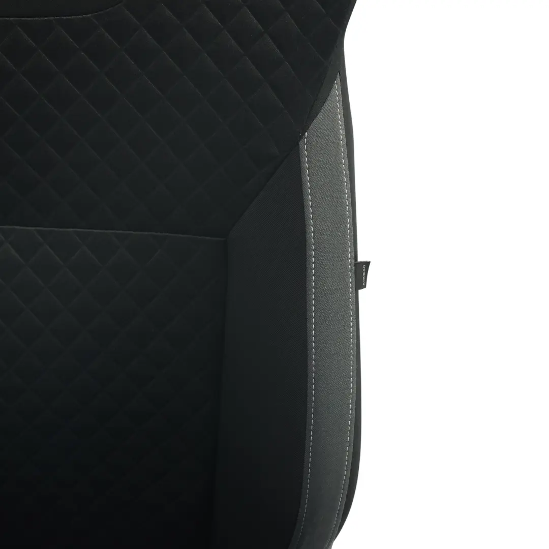 Front Seat Heated Cloth Satine Black Silver Left N/S to Skoda Rapid NH1 with Part number 5JA881805FQ Skoda Rapid NH1 Front Seat Heated Cloth Satine Black Silver Left N/S - SKU 5JA881805FQ - Part number 5JA881805FQ