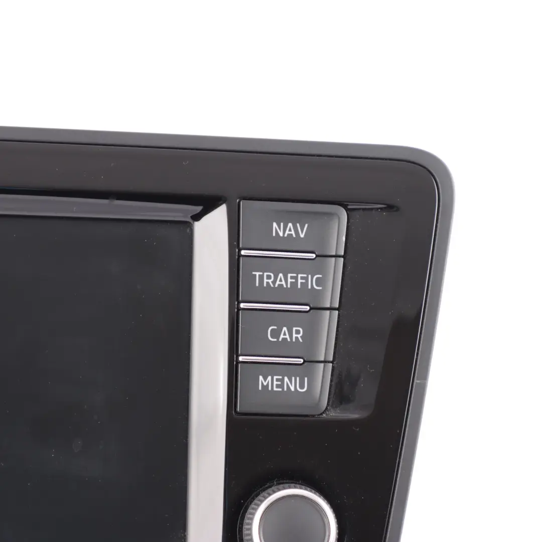 Dashboard Radio Multifunction Media Display Unit to Skoda Rapid NH1 with Part number 5JA919604A Skoda Rapid NH1 Dashboard Radio Multifunction Media Display Unit - SKU 5JA919604A - Part number 5JA919604A