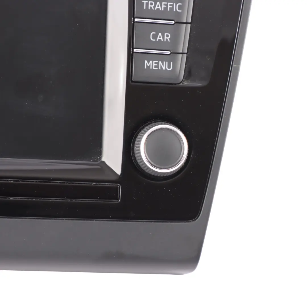 Dashboard Radio Multifunction Media Display Unit to Skoda Rapid NH1 with Part number 5JA919604A Skoda Rapid NH1 Dashboard Radio Multifunction Media Display Unit - SKU 5JA919604A - Part number 5JA919604A