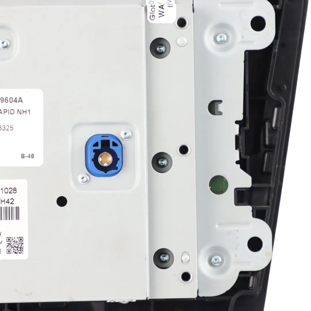 Dashboard Radio Multifunction Media Display Unit to Skoda Rapid NH1 with Part number 5JA919604A Skoda Rapid NH1 Dashboard Radio Multifunction Media Display Unit - SKU 5JA919604A - Part number 5JA919604A