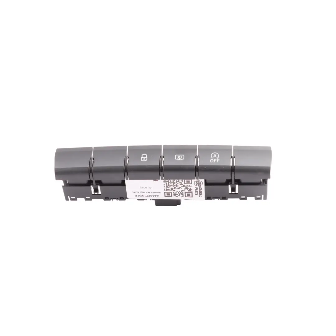 Skoda Rapid NH1 Dashboard Central Lock Heat Glass Button Switch - SKU 5JA927132AP - Part number 5JA927132AP