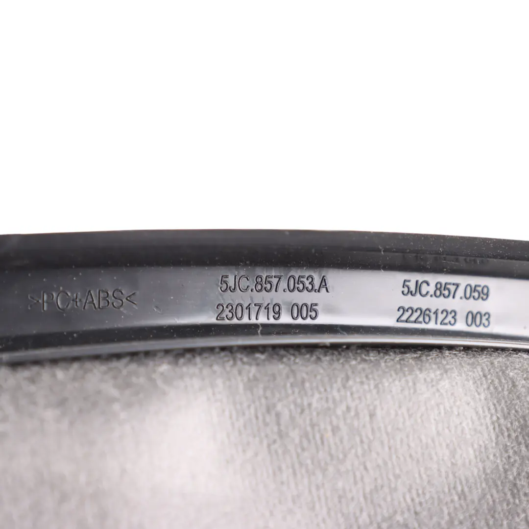 Instrument Cluster Speedometer Surround Trim Cover to Skoda Rapid NH1 with Part number 5JC857053A Skoda Rapid NH1 Instrument Cluster Speedometer Surround Trim Cover - SKU 5JC857053A - Part number 5JC857053A