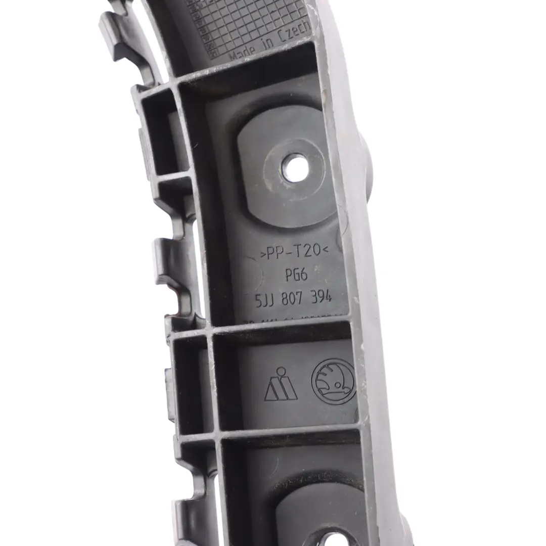 Spaceback NH1 Rear Bumper Mount Bracket Carrier Right O/S to Skoda Rapid with Part number 5JJ807394 Skoda Rapid Spaceback NH1 Rear Bumper Mount Bracket Carrier Right O/S - SKU 5JJ807394 - Part number 5JJ807394