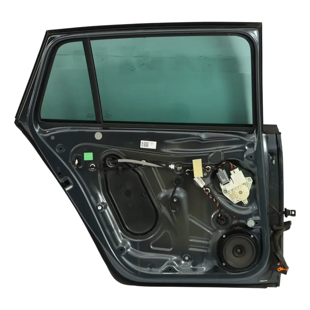 Door Rear Left N/S Metal Grey Metallic - F7Y to Skoda Rapid NH1 with Part number 5JJ833051A Skoda Rapid NH1 Door Rear Left N/S Metal Grey Metallic - F7Y - SKU 5JJ833051A-MEGR - Part number 5JJ833051A