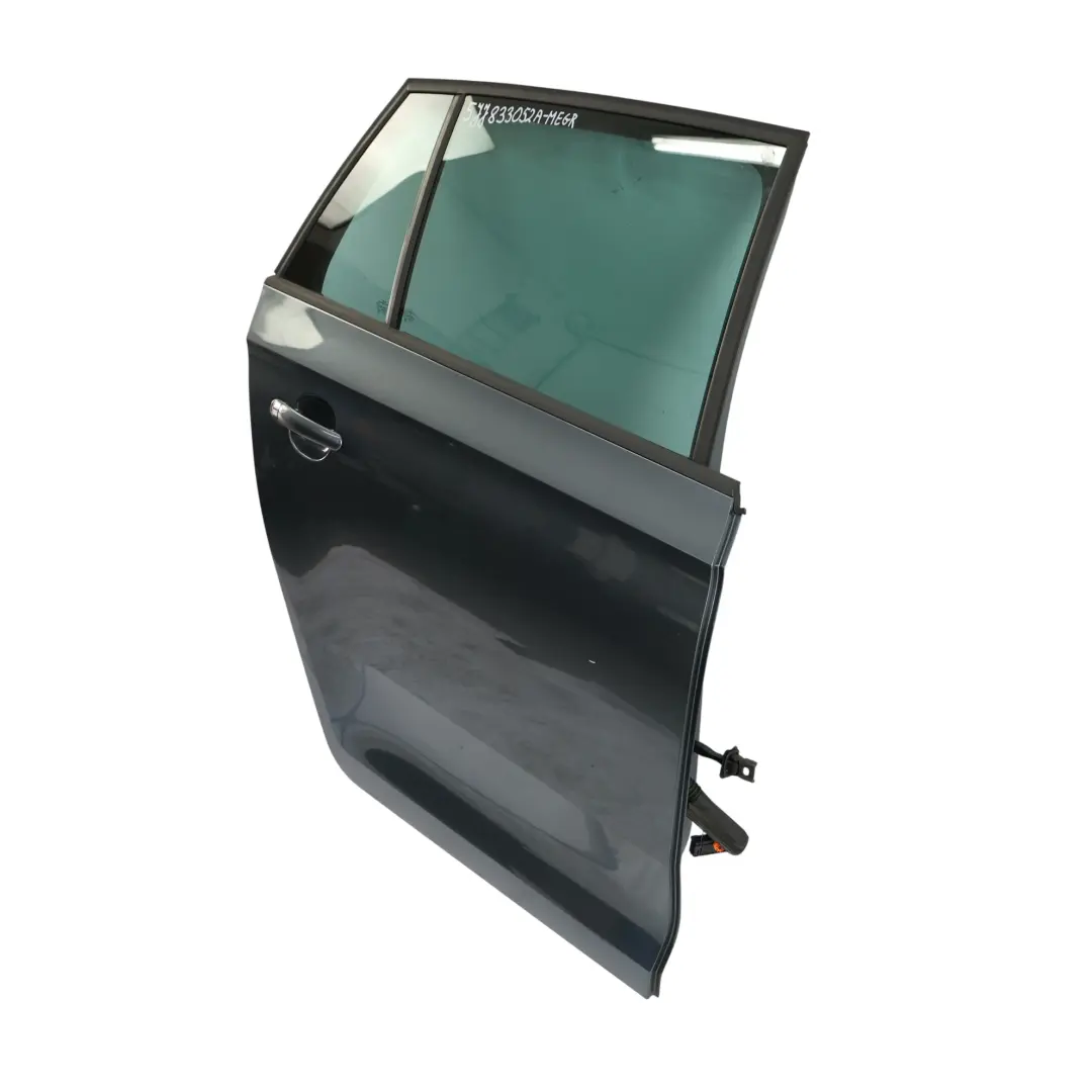 Door Rear Right O/S Metal Grey Metallic - F7Y to Skoda Rapid NH1 with Part number 5JJ833052A Skoda Rapid NH1 Door Rear Right O/S Metal Grey Metallic - F7Y - SKU 5JJ833052A-MEGR - Part number 5JJ833052A