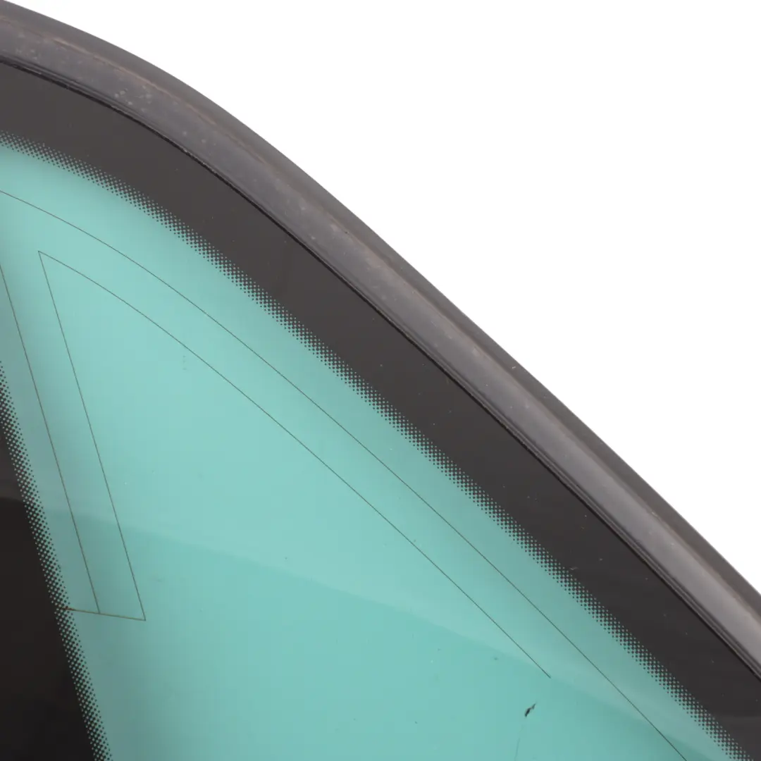 Triangle Glass Fixed Tinted Left N/S to Skoda Rapid NH1 Hatchback Rear with Part number 5JJ845297L Skoda Rapid NH1 Hatchback Rear Triangle Glass Fixed Tinted Left N/S - SKU 5JJ845297L - Part number 5JJ845297L